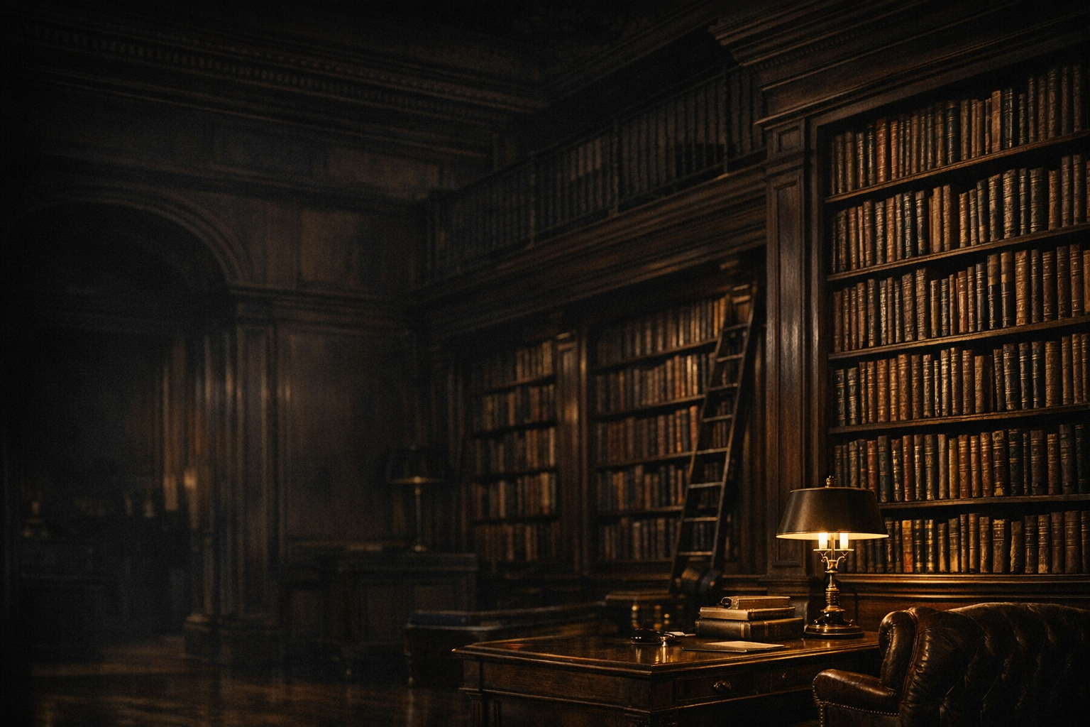 Grand library — architecture of permanence